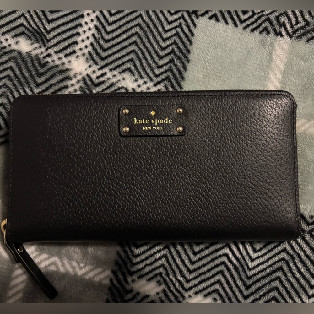 Kate Spade Black Leather Wallet